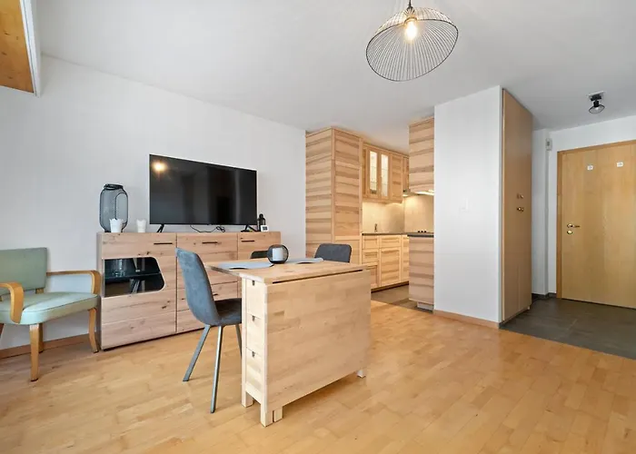 Charmant Studio Renove Situe Dans Les Bains D\'Ovronnaz, Immeuble Les Sources
